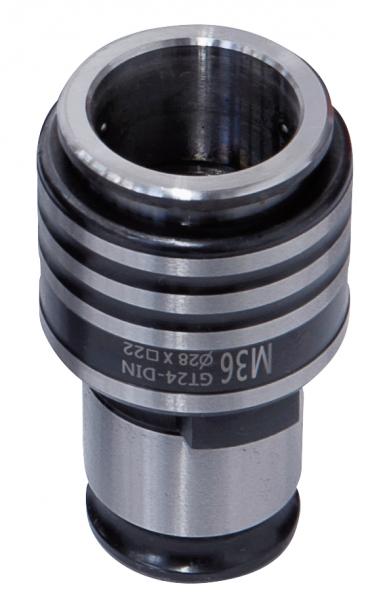 Bernardo quick-change chuck 31 mm GT 24, DIN 376, M36 (28 x 22)